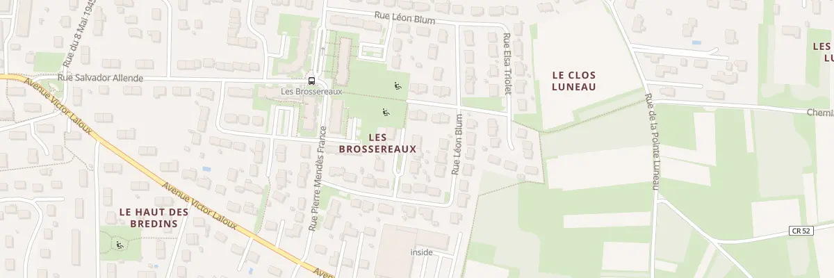 Plan du 3 Rue Pablo Neruda à Montlouis-sur-Loire
