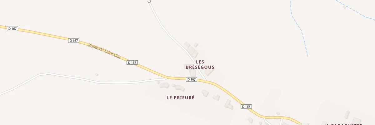 Plan du 5011 Les Bresegous à Gaudonville
