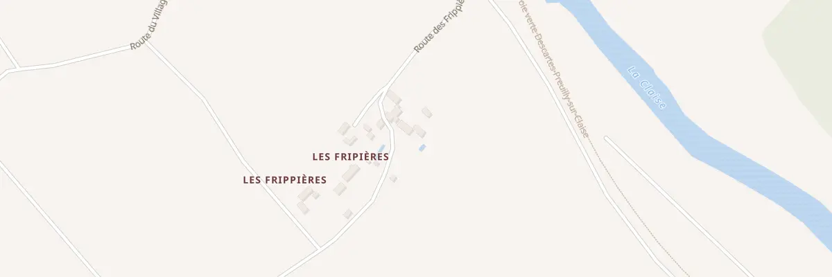 Plan du 154 Les Frippieres à Chaumussay