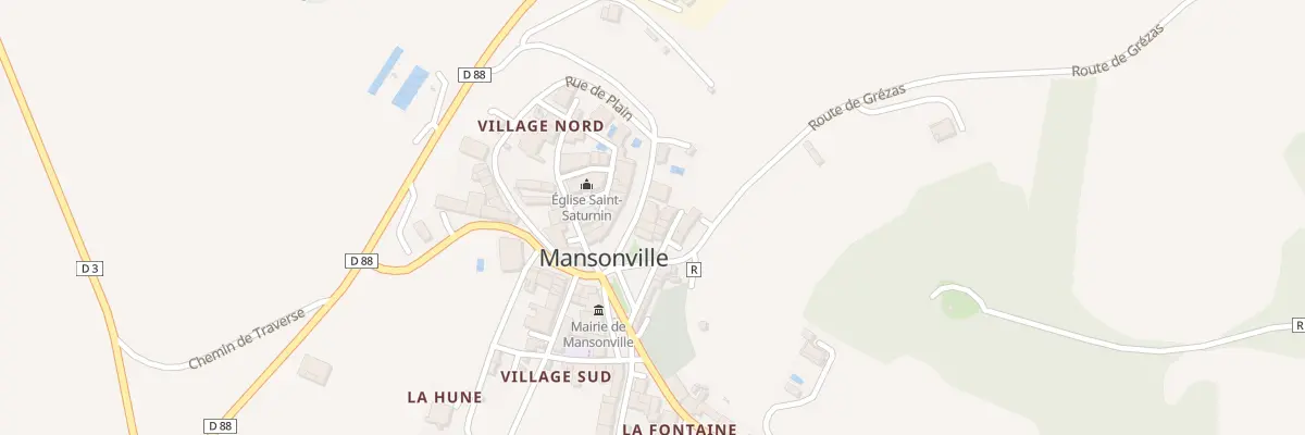 Plan du 66 Rue des Remparts à Mansonville