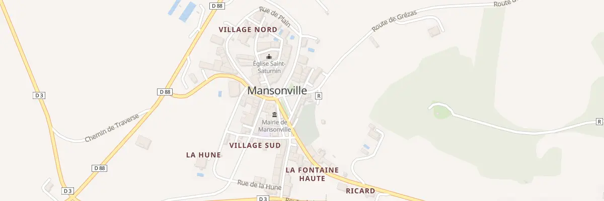 Plan du 40 Pl de la Vierge à Mansonville