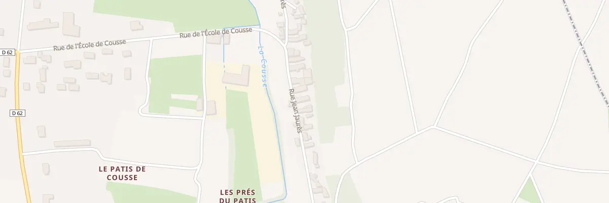 Plan du 33 Rue Jean Jaures à Vernou-sur-Brenne