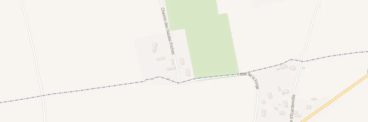 Plan du 15 Che des Hautes Friches à Écardenville-la-Campagne