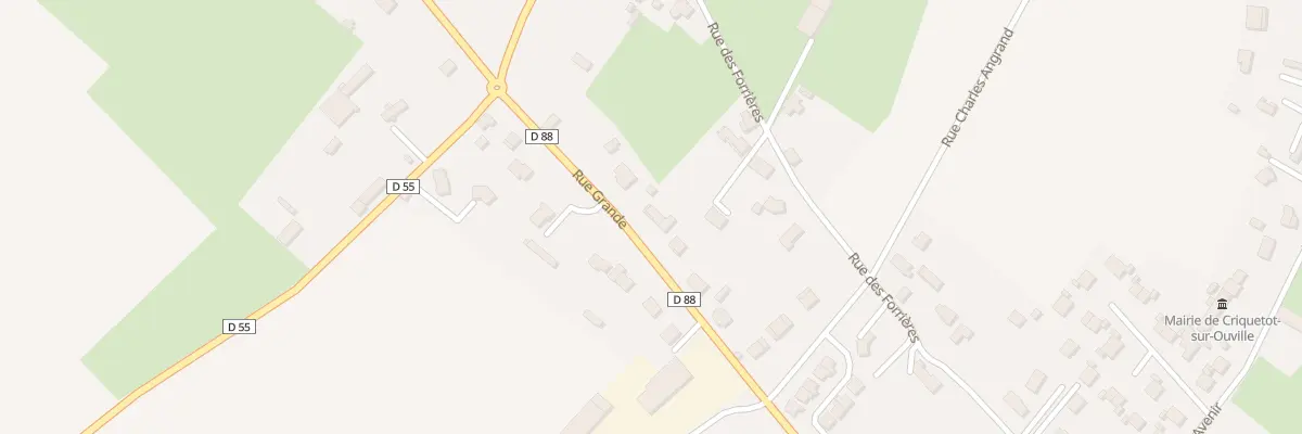 Plan du 2366 Rue Grande à Criquetot-sur-Ouville