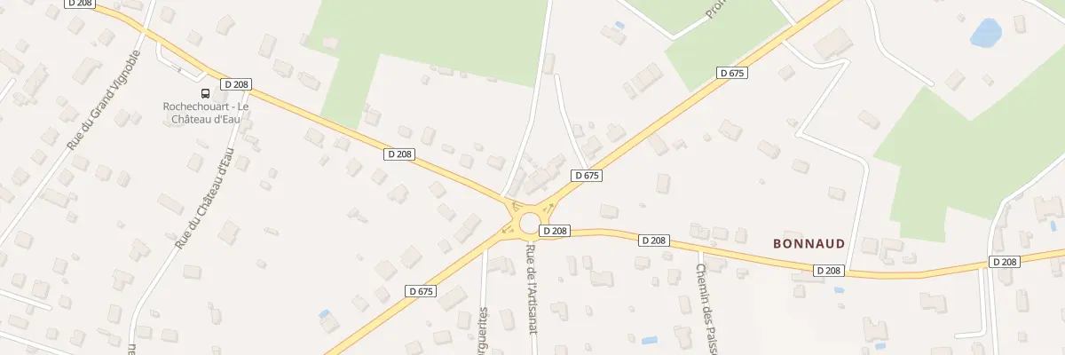 Plan du 5591 La Brousse à Rochechouart