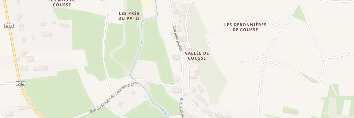 Plan du 4 Rue Jean Jaures à Vernou-sur-Brenne