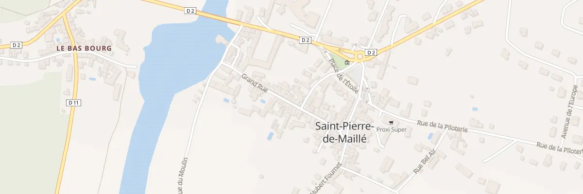 Plan du 18 Gr Grand Rue à Saint-Pierre-de-Maillé