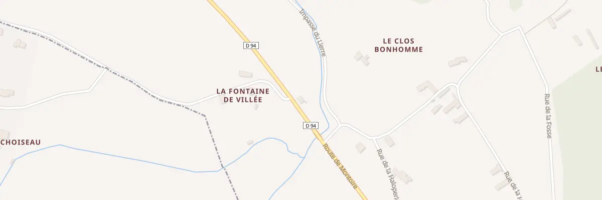 Plan du 5 Rte de Montoire à Fontaine-les-Coteaux