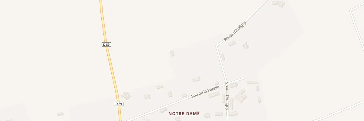 Plan du 3 Rte d’Autigny à Canville-les-Deux-Églises