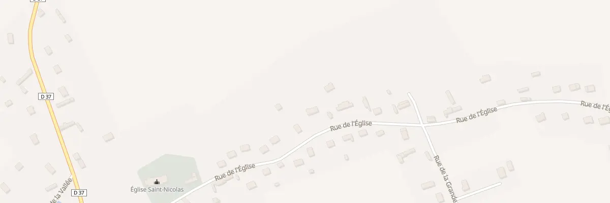 Plan du 7A Rue de l’Église à Sébécourt