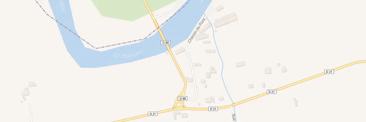 Plan du 3 Chem du Pont à Montespan