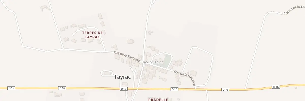 Plan du 31 Le Bourg à Tayrac