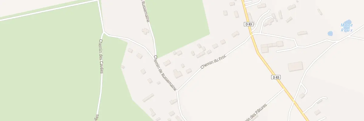 Plan du 34 Che du Froc au Bosc du Theil