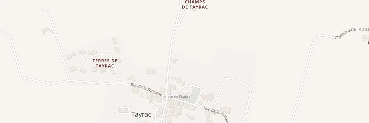 Plan du 5000 Champs de Tayrac à Tayrac