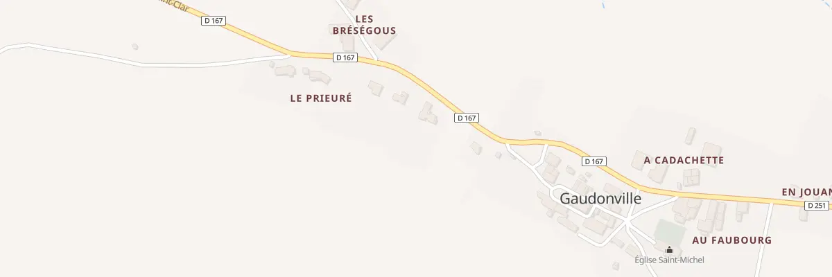 Plan du 5066 Le Prieure à Gaudonville