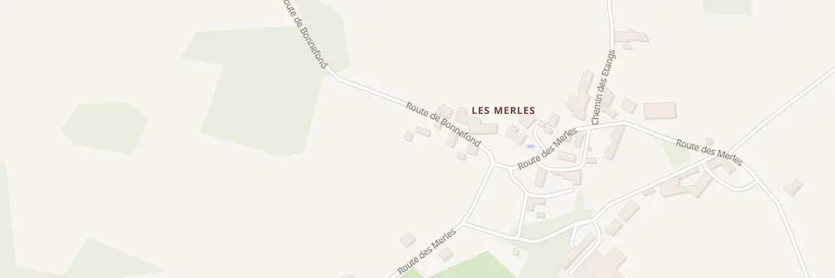 Plan du 39 Les Merles à Saint-Martin-de-Fressengeas