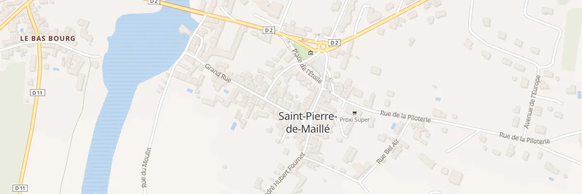 Plan du 8 Gr Grand Rue à Saint-Pierre-de-Maillé