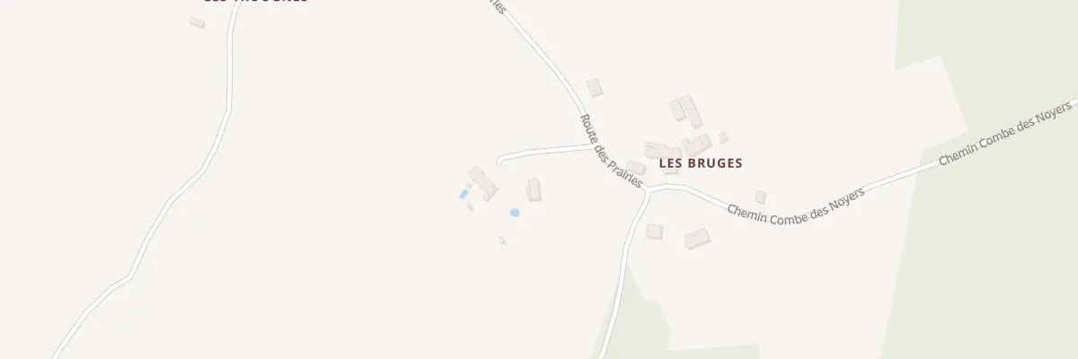 Plan du 14 Les Brugues Ouest à Vergt-de-Biron