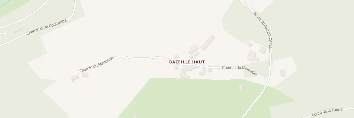 Plan du 5000 Bazeille Haut à Saint-Avit-Sénieur