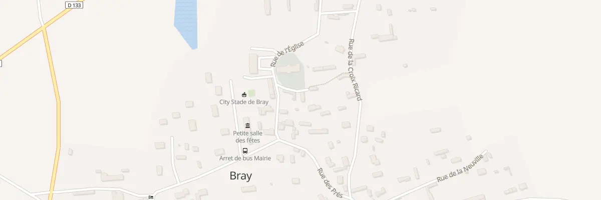 Plan du 2 Rue du Puits à Bray