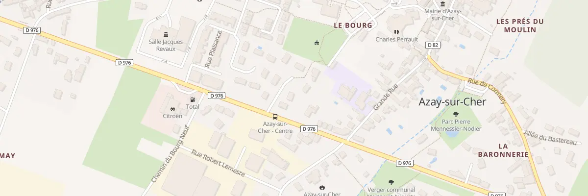 Plan du 3 Rue Guillaume d’Azay à Azay-sur-Cher