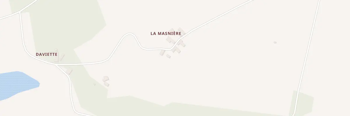 Plan du 301 La Masniere à Saint-Martin-des-Bois