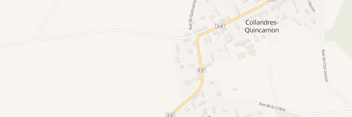 Plan du 33T Rue du Vieux Puits à Collandres-Quincarnon