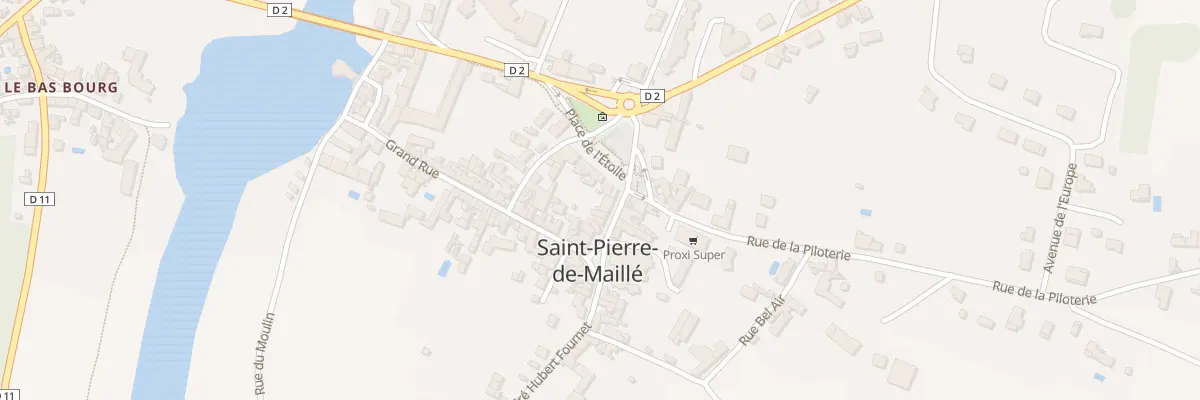 Plan du 3 Rue du Huit Mai 1945 à Saint-Pierre-de-Maillé