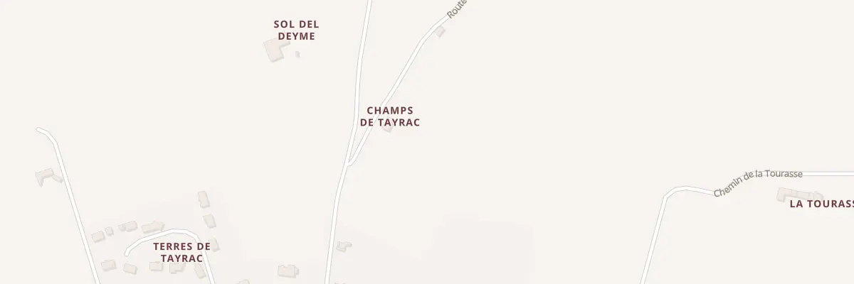 Plan du 61 Rte des Cèdres à Tayrac