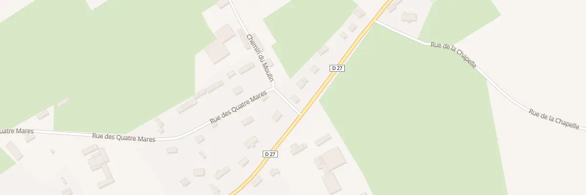 Plan du 937 Rue des Quatre Mares à Berville-en-Caux