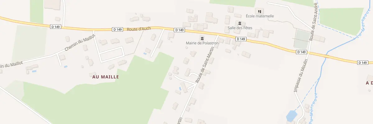 Plan du 5153F Le Village à Polastron
