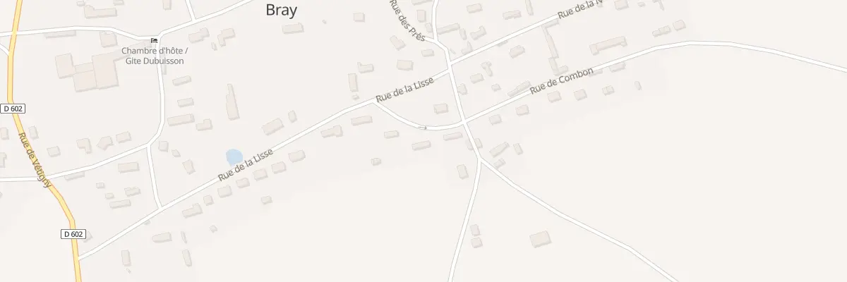 Plan du 4 Rue de Combon à Bray