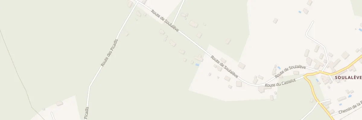 Plan du 230 Soulalève à Trémolat