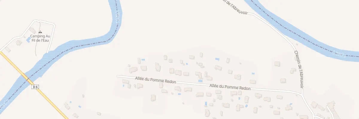Plan du 24 All du Pomme Redon à Escoire