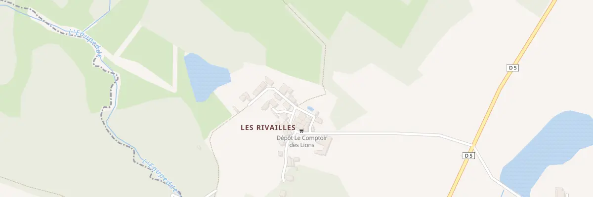 Plan du 5125 Les Rivailles à Val d’Issoire