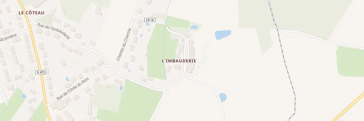 Plan du 106 L’Imbauderie à Crotelles