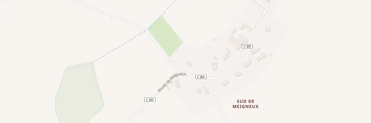 Plan du 1 Rte de Meigneux à Tauxigny-Saint-Bauld