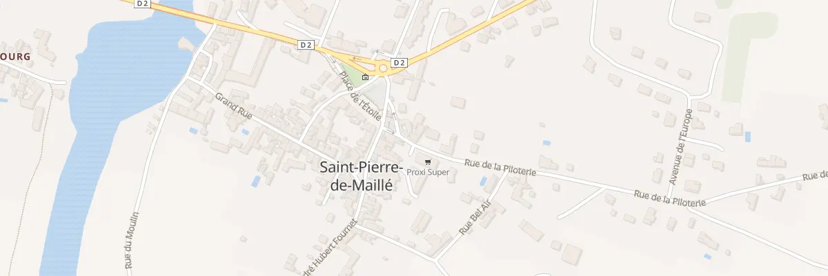 Plan du 3 Rue de la Piloterie à Saint-Pierre-de-Maillé