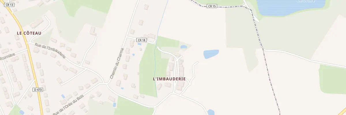 Plan du 105 L’Imbauderie à Crotelles