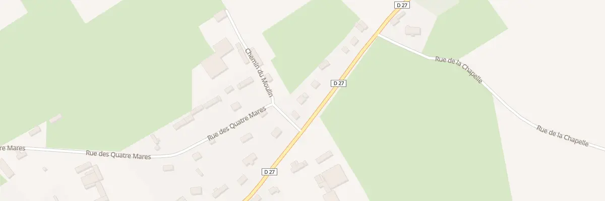 Plan du 909 Rte de Saint Laurent à Berville-en-Caux