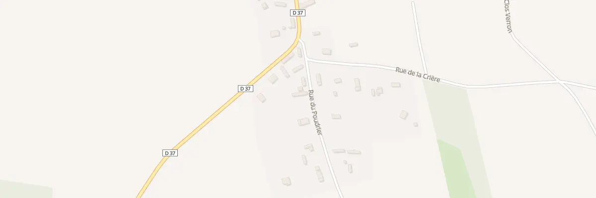 Plan du 5 Rue du Poudrier à Collandres-Quincarnon