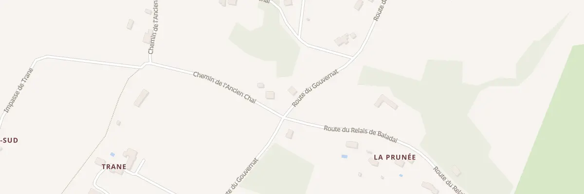 Plan du 544A La Prunee au Buisson-de-Cadouin