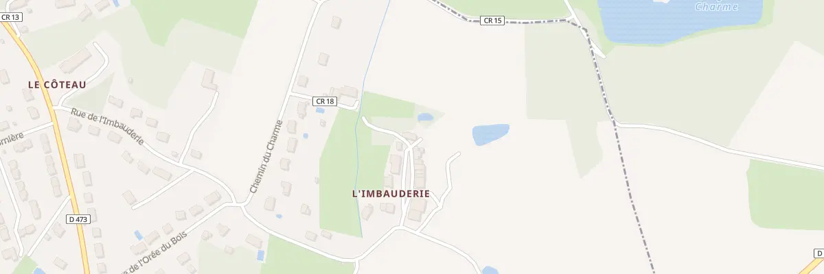 Plan du 107 L’Imbauderie à Crotelles