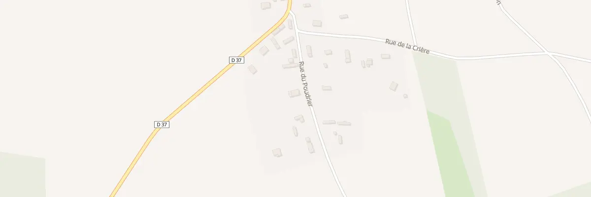 Plan du 7 Rue du Poudrier à Collandres-Quincarnon
