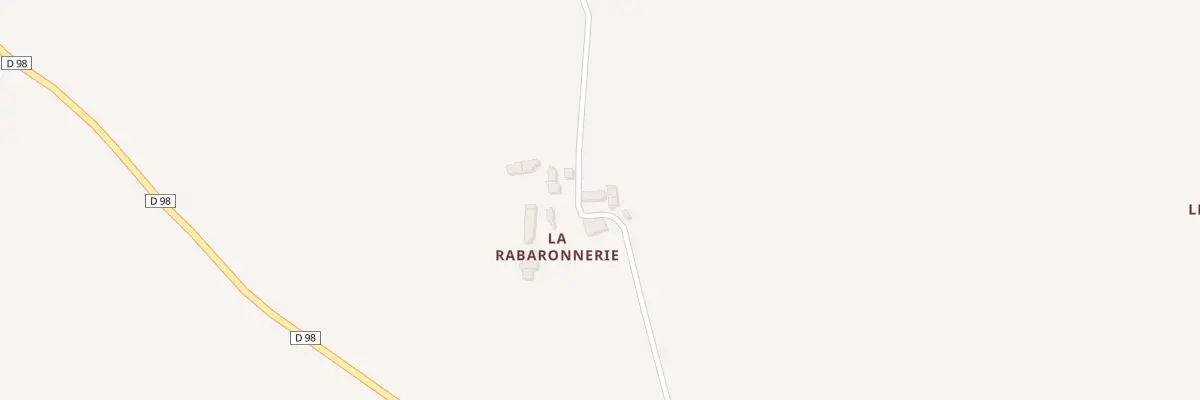 Plan du 15 La Rabaronnerie à Vou