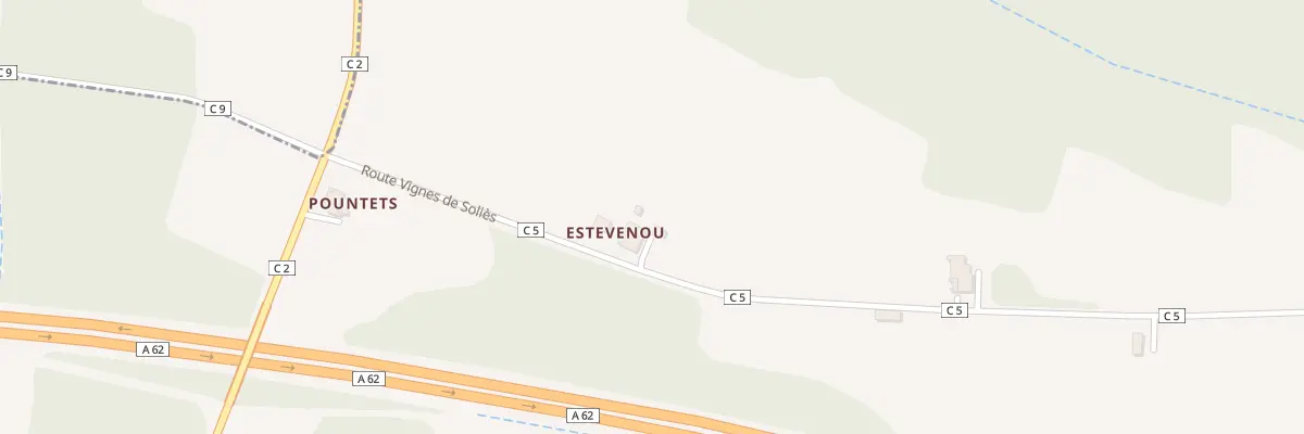 Plan du 5083 Estevenou à Saint-Cirice