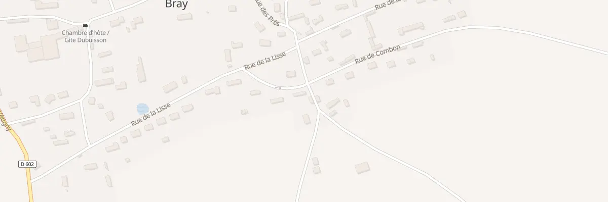 Plan du 10 Rue des Prés à Bray