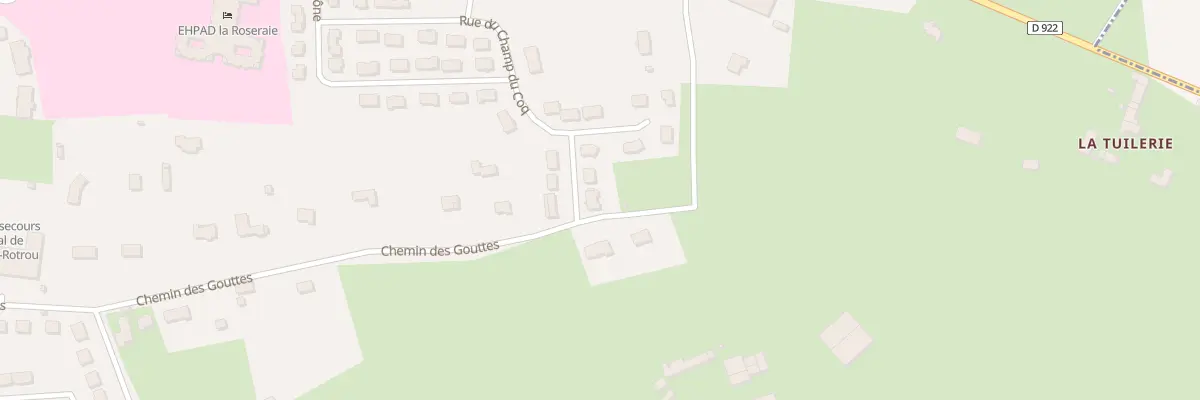 Plan du 17 Rue du Champ du Coq à Nogent-le-Rotrou