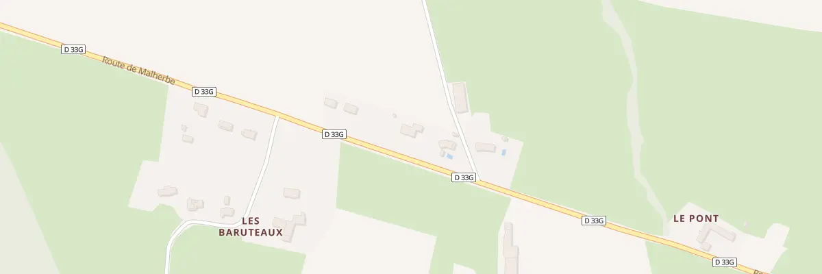 Plan du 3B Les Baruteaux à Castillon-de-Saint-Martory