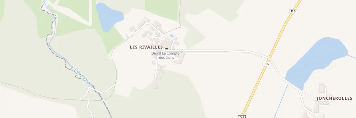 Plan du 5134 Les Rivailles à Val d’Issoire